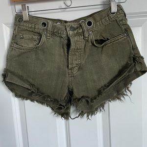 Free People We The Free cutoff shorts
